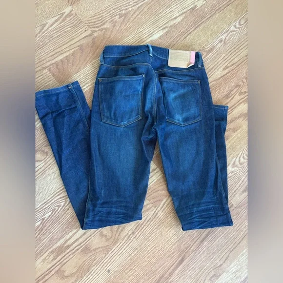 Acne Studios Max Jeans 29x32 Dark Wash Slim Straight Denim Scandinavian - Picture 11 of 11